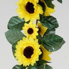 6 Ft Yellow Sunflower Silk Garlands Wedding Flowers Decorations Wholesale Sale