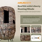 Muddy Roof Kit Hunting Gear  Hunting Blind W  8 Windows For Liberty Tripod Stand