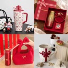 Starbucks China 2026 Christmas Gift Themed Tumbler Glass Mug