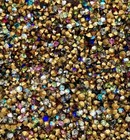 300 Vintage Preciosa Crystal 2mm  To 3mm  Tiny Rhinestones - Jewelry Repair J52