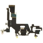 Flex Cable Charge Port Mics For Apple Iphone 11 Black Premium Replacement Repair