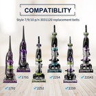 7 9 10 P n 3031120 Replacement Belt For Bissell Vacuum  4 Pack