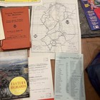 Vintage 1959 Aa South Africa Touring Wallet Rhodesia Nyasaland Map Brochures Lot