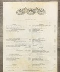 Zuni Cafe Restaurant Menu Vintage San Francisco Ca Friday Lunch June 2 2006