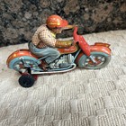 Technofix Metzler Cord Wind-up Motorcycle No 15 Made In Germany