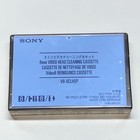 Sony V8-6clhsp 8mm Hi8 Video Head Cleaning Cassette Tape Japan New Sealed