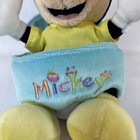 Disney Store Mickey Mouse Plush Stuffed Animal Bunny In Egg Spring Easter