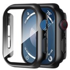 For Apple Watch Series 10 46 42mm Pc Case Tempered Glass Screen Protector Cover