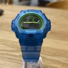 Casio G-shock Skeleton Dw-6900ls Blue Blue Excellent