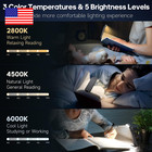 Rechargeable Book Light For Reading In Bed  Led Clip-on Reding Light                               
