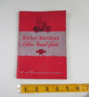 Harley Davidson 1950  Rider s Hand Book 61 And 74 Overhead Valve Twin Models