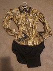 Show Fancy Gold Show Shirt Western Pleasure Equestrian