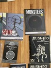 Bushido Rpg 1981 Fantasy Games Unlimited Sourcebooks 3-fold Lot Reseller Vtg Hc