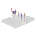 10x Nail Drill Bits Set File Grinding Head Acrylic Manicure Pedicure Nail Art