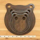 Ar500 3 8  Steel Shooting Targets 5pc Gong Set 3    4    5    6  8 