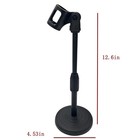 Lifting Microphone Stand Multifunction Desktop Microphone Clip Height Adjustable