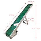 Electric Pvc Belt Climbing Conveyor 110v Inclined Conveyor 40 9  Max  Height
