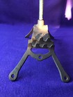      Never Used Lrs 2 Antique Brass Lightning Rod   Stand For Ball Weathervane