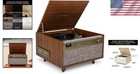 Versatile 6-in-1 Turntable And Bluetooth Speaker