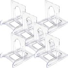  6 Pcs Picture Easel Plate Stands Adjustable Card Holder Easels Display For
