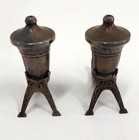Vintage Swedish Sterling Silver Viking Horn Toothpick Holders Free Shipping