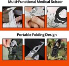 Emergency Trauma Shears  Medic Emt Heavy  Duty Multi Purpose Shears Black Handle