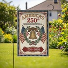 America s 250th Semiquincentennial Garden Flag 1776-2026 Liberty Bell Yard Decor