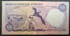 1978 Bermuda 10 Dollars P30a  A1-640158 