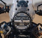 Royal Enfield Led Headlight Grille Black 450 Himalayan guerrilla