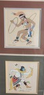 Harrison Begay Paintings Navajo Art Approx 40 x12 5  Great Condition 