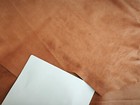 Economy Soft Tan Brown Genuine Goat Skin Leather Hide