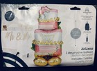 Wedding Cake Balloon Foil  Huge 52 Inches Tall   Airloonz Wedding Decoration