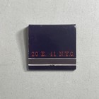 Vintage Matchbook -- Gatsby s On East 41st Street Nyc New York City Bar Lounge