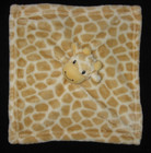 Hudson Baby Giraffe Security Blanket Lovey Tan Hb Plush