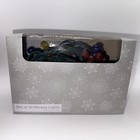Disney Parks Mickey Mouse Icon Ear Multi-color Christmas String Lights Set Of 30