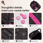 Collapsible Foot Spa Bath Massager Heat Bubble Remote 3 Pedicure Attachments Han