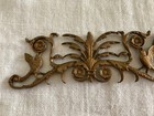 Antique Vtg Solid Cast Brass Ormolu Decorative Architectural Element Embellishme