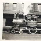 Delaware Lackawanna   Western Railroad Engine Locomotive No  916 Antique Photo