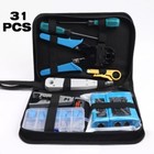 Network Lan Kit Cat5e Cat6 Rj45 Rj11 Cable Tester Cutter Crimper Crimping Tools