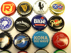 16 Different Craft   Vintage Beer Bottle Caps Leinie s Kona Founders Point  more