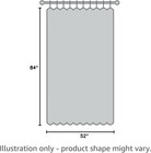 2 Panels Grommet Blackout Thermal Livingroom Bedroom Window Curtain 54 w X 84 l