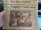 Space Shuttle Columbia Disaster Newspapers Denver Post Feb 2   4 2003 Nasa