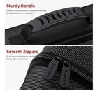 Black Padded Hard Travel Carry Case W  Shoulder Strap For Nintendo Switch