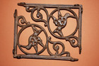 1-hummingbird Shelf Bracket wild Bird Decor corbels shelf Supports garden Decor