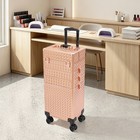 Rolling Makeup Case With Wheels Lockable Cosmetic Bag Box Organizer Travel