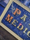 Gold Lettered Painted Glass Apothecary Sign