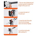 Manual Glues Guns Toothpaste Tube Squeezing Tool For Home And Professional Use