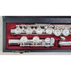 Yamaha Yfl-351s Flute Silver E Mechanism Used With Hard Case Soft Case