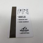 Howard Johnson s Motel Hotel Key Card Hojo Orange Blue