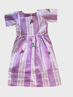 Doll Clothes 18  Historical Dress Lavender Floral Mob Cap Fit American Girl Doll